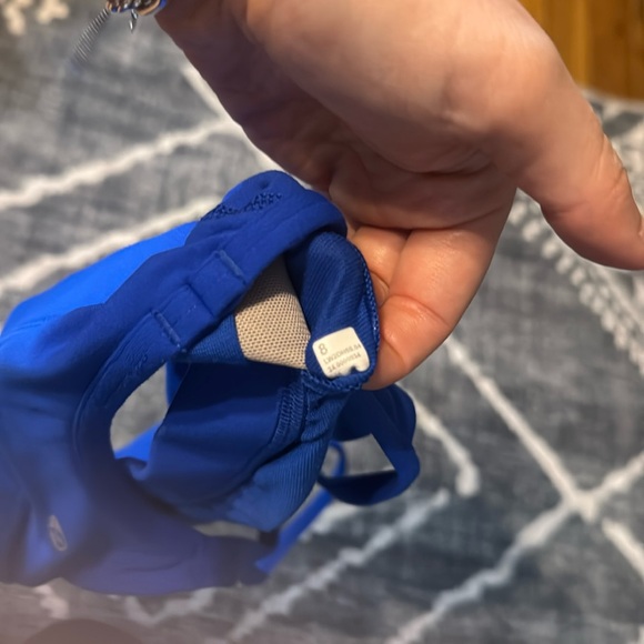 lululemon athletica Blue Racerback Sports Bra - Picture 3 of 3